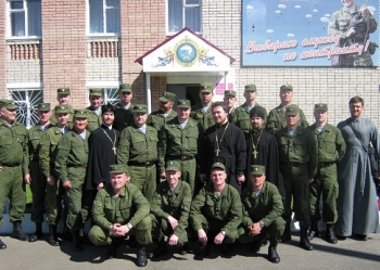 Деятельность военного отдела епархии с 17 по 23 мая 2012 года 