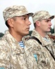 Казахстанские военнослужащие на открытии учения КСОР ОДКБ «Взаимодействие – 2013»