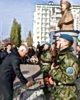В Белгороде открыли памятный бюст Героя России Юрия Чумака