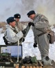 Офицеры Аэромобильных войск приняли участие в показном ротно-тактическом учении