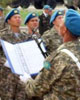 Молодое пополнение казахстанских десантников приняло присягу на верность Отечеству
