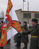 Ритуал вручения георгиевских и боевых знамен прошел в 76-й десантно-штурмовой дивизии