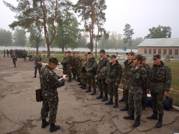 Днепропетровские резервисты призваны на сборы в 25 Днепропетровскую бригаду ВДВ