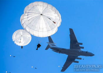 Разведчики 31-й десантно-штурмовой бригады совершат десантирование парашютным способом в горах Таджикистана
