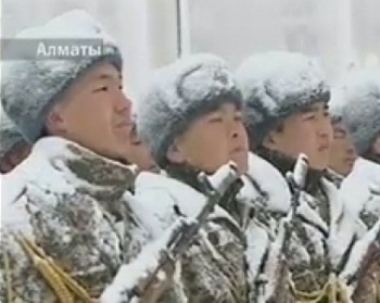 К Военной присяге приведены 170 воинов-десантников Алматинской ДШБр 