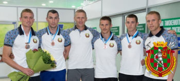 Команда ВС РБ заняла третье место на чемпионате мира по военному пятиборью