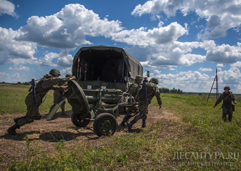 Минометчики ВДВ прибыли к месту проведения всеармейского этапа конкурса «Мастера артиллерийского огня»