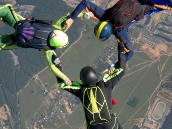 Команда Воздушно-десантных войск - победитель Чемпионата России по парашютному спорту