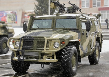 Подразделения спецназа ЦВО получат на вооружение новые бронеавтомобили «Тигр-М СпН»