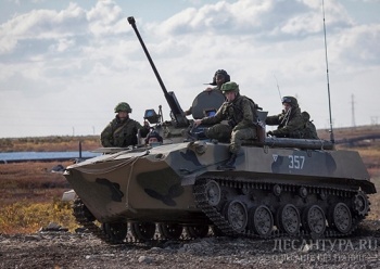 Российские десантники возвращаются из Беларуси в пункт постоянной дислокации