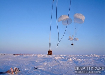 Летчики Военно-транспортной авиации ВВС России обеспечат доставку грузов и людей на полярную базу Барнео