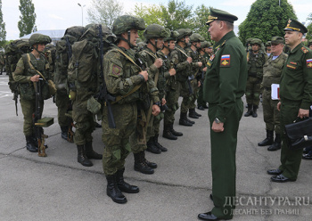 Командующий ЮВО проверил готовность 22-й бригады спецназа к учению
