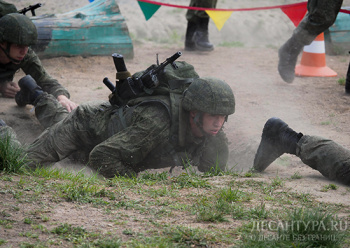 Команда ВДВ заняла третье место на Всеармейском этапе конкурса «Военно-медицинская эстафета».