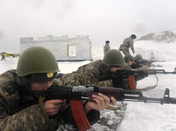В столичной десантно-штурмовой бригаде состоялись стрельбы военнослужащих Отряда военной полиции