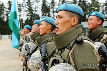 Казахстанские десантники приняли участие в активной фазе учения стран ОДКБ «Взаимодействие-2016»