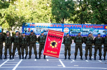 Спецназ «Пантера» принял участие в Дне открытых дверей Национальной гвардии ВС КР