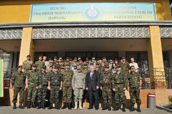 Активную фазу учений «Репид Трайдент-2013» посетили высшие военные руководители стран-участниц