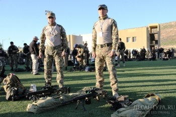Команда военнослужащих ВС РК участвует в соревновании групп специального назначения «Warrior-2015»