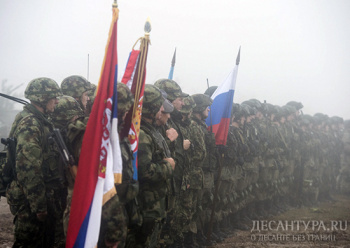 Псковские десантники прибыли к месту проведения учения в Брестской области