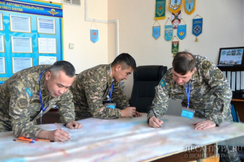 В Казахстане провели учения межвидовой группировки войск с привлечением курсантов военных вузов