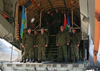 Военнослужащие ВДВ РФ и ССО ВС РБ прибыли к месту проведения учения «Славянское братство-2016»