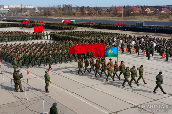 На юбилейном параде Победы Рязанское училище ВДВ представят два парадных расчета