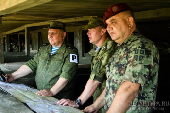 Совместное учение российских, белорусских и сербских десантников проводится в новом формате