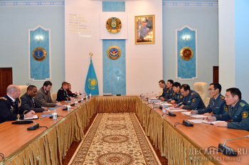 Эксперты ООН оценили уровень подготовки казахстанских десантников для участия в миротворческих операциях