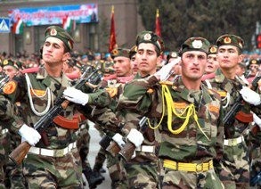 В Душанбе состоялся военный парад с участием подразделений Мобильных войск Вооруженных сил Таджикистана
