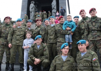 Российские десантники посетили столицу Сербии – город Белград