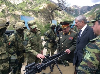 В Таджикистане началось учение подразделений военной разведки государств - членов ОДКБ «Поиск-2016»