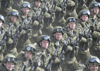В День Победы Воздушно-десантные войска приняли участие в парадах и торжественных шествиях в 25 городах России