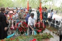 Церемония возложения цветов к памятнику воинам-фронтовикам, умершим от ран в госпиталях г.Акмолинска в 1941-1946 годах.
9 мая 2015 года.