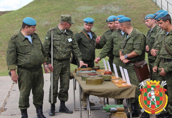 Белорусские десантники приняли участие в занятии по применению инженерных боеприпасов