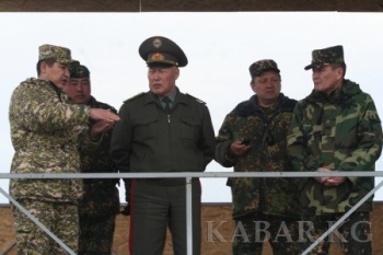 В Кыргызстане подготовка к военному параду в честь 70-летия Победы проводится на базе бригады спецназа «Скорпион»