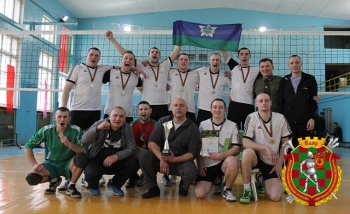 Команда Сил специальных операций заняла первое место на чемпионате ВС РБ по волейболу