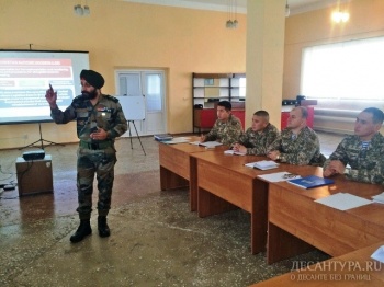 В учебном центре «Илийский» проводится тренинг миротворцев