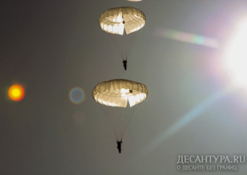 Военнослужащие спецназа ЮВО совершили более 20 тысяч прыжков с парашютом в зимнем периоде обучения