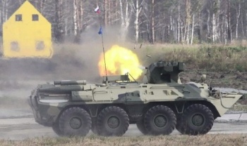 БТР-82А поступили на вооружение 45-й бригады СпН ВДВ