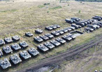 Более 500 военнослужащих и 100 единиц техники 31 гв одшбр задействовано в тактическом учении на полигоне “Поливно”