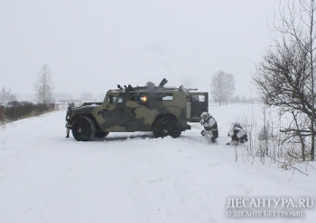 Спецназ ЦВО провел учение в Самарской области