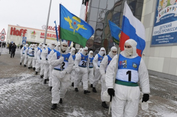 Воронеж принял участников лыжного перехода из Новороссийска в Рязань