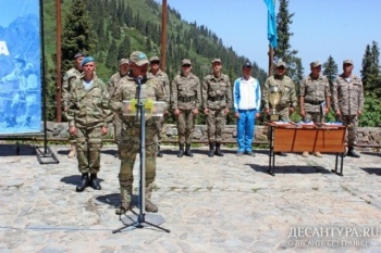 Казахстанские десантники будут защищать честь ВС РК в конкурсе АрМИ-2016 «Эльбрусское кольцо»
