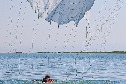 38-я десантно-штурмовая бригада ДШВ ВС РК (Казбриг). Прыжки с парашютом на воду, Капчагайское водохранилище.
Фото предоставлено пресс-службой МО РК, автор фото Анатолий Устиненко.