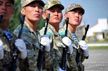 Казахстанские десантники станут участниками военного парада в Китае