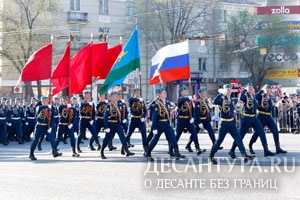 В Рязани торжественно встретили курсантов училища ВДВ – участников Парада Победы в Москве