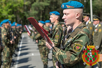 Новобранцы 5-й бригады спецназа ССО ВС РБ приведены к Военной присяге