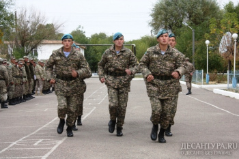 Будущие офицеры-десантники проходят войсковую стажировку
