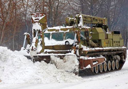 Десантники и пехотинцы выйдут на расчистку автодорог в западных областях Украины