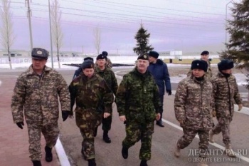 Иностранные военнослужащие проводят инспекции десантно-штурмовых бригад ВС РК